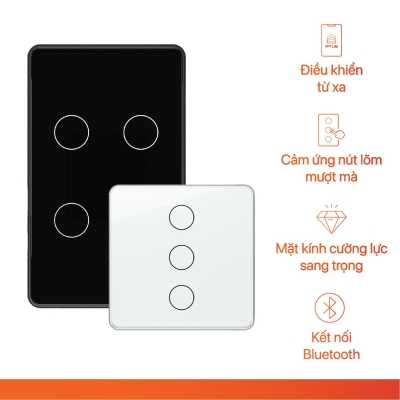 Công Tắc Cảm Ứng Vuông Athena