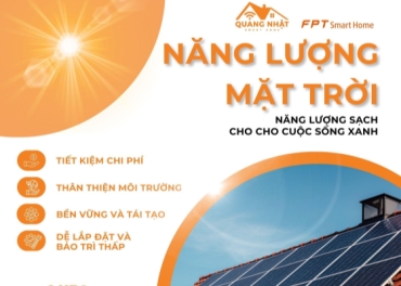 NĂNG LƯỢNG MẶT TRỜI - NĂNG LƯỢNG SẠCH CHO CUỘC SỐNG XANH